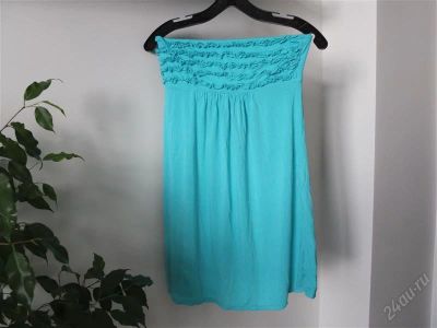 Лот: 2752706. Фото: 1. Симпатичное бирюзовое пляжное... Платья