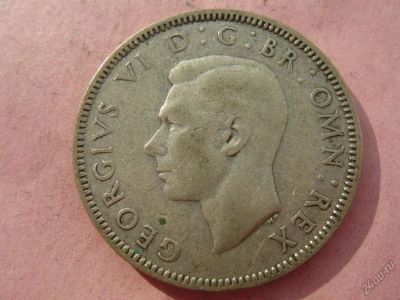 Лот: 5552016. Фото: 1. Шиллинг 1942 серебро. Великобритания и острова