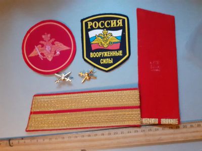 Лот: 25768394. Фото: 1. погоны+петлицы+шевроны младшего... Нашивки, шевроны, погоны
