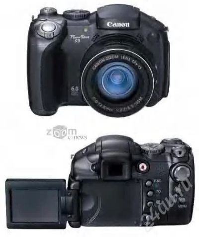 Лот: 308865. Фото: 1. Canon PowerShot S3 Is. Цифровые компактные