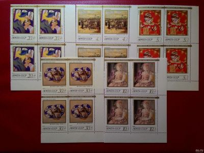 Лот: 15112617. Фото: 1. 1989, октябрь. Искусство. Полная... Марки