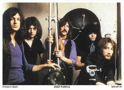 Лот: 10653132. Фото: 1. Deep Purple коллекционная карточка... Наклейки, фантики, вкладыши