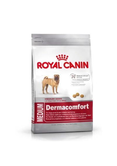 Лот: 5468461. Фото: 1. Корм Royal Canin Medium Dermacomfort... Корма