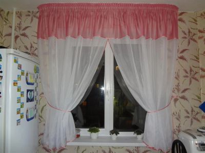 Лот: 3642625. Фото: 1. Штора новая на кухню, 1,8-2м. Шторы, тюль