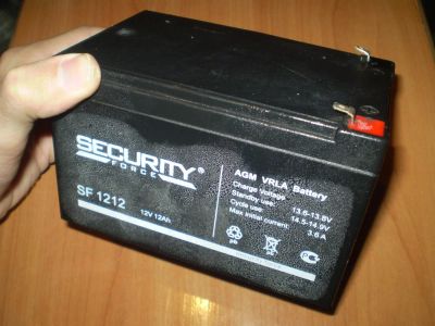 Лот: 4814169. Фото: 1. АКБ 12В 12А (Security Force SF... Аккумуляторы