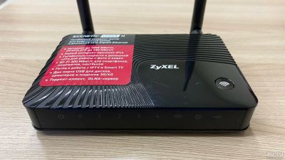 Лот: 15917299. Фото: 1. Wi-Fi роутер ZYXEL Keenetic Giga... Маршрутизаторы (роутеры)