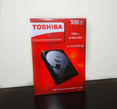 Лот: 11246105. Фото: 1. HDD Toshiba P300 500GB. Жёсткие диски