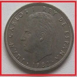 Лот: 14453214. Фото: 1. Испания 5 песет 1982 (№). Европа