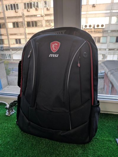 Лот: 14770195. Фото: 1. Фирменный Рюкзак MSI Gaming 17... Рюкзаки