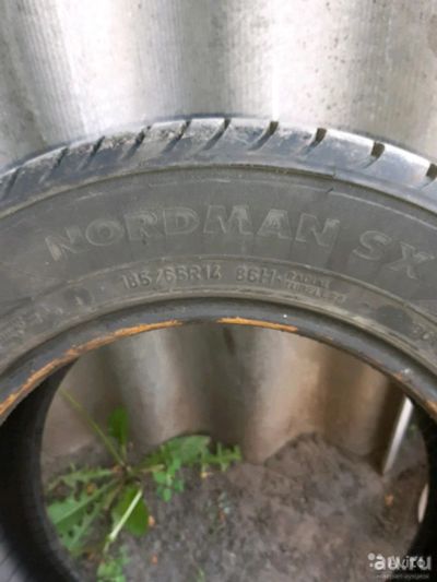 Лот: 14567773. Фото: 1. Летняя резина 185/65 R14 Nokian... Шины