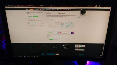 Лот: 16495499. Фото: 1. Монитор DELL U2711 27" 2K(2560x1440... ЖК-мониторы