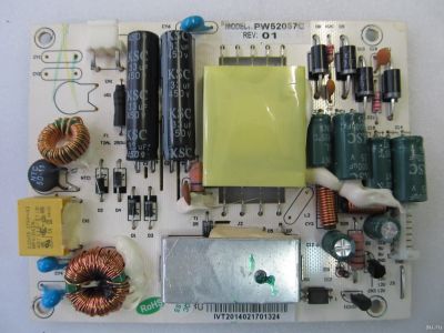 Лот: 13234113. Фото: 1. PSU PW52057C REV:01. Печатные платы
