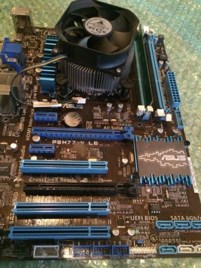 Лот: 5221385. Фото: 1. Intel core i5 2400 + мат.плата... Процессоры