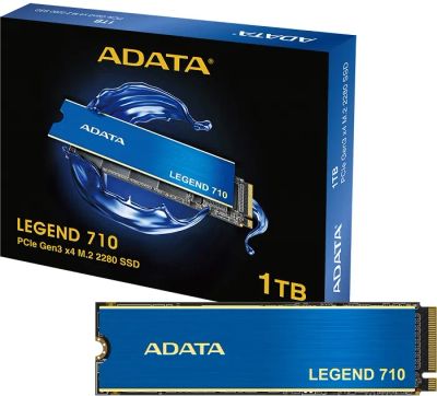 Лот: 25768082. Фото: 1. SSD 1Tb M.2 A-Data Legend 710... SSD-накопители