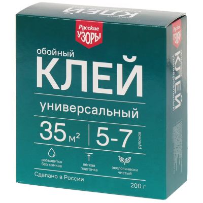 Лот: 24087711. Фото: 1. Клей для всех видов обоев, Русские... Клеи, герметики, пена монтажная, клейкие ленты