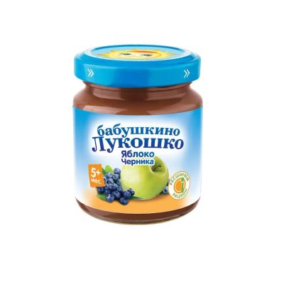 Лот: 25645187. Фото: 1. Бабушкино Лукошко пюре яблоко... Другое (кормление и уход, гигиена)