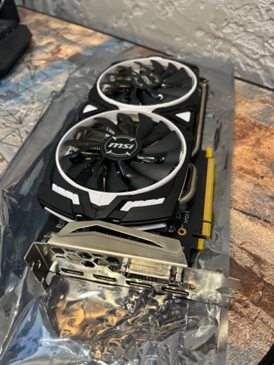 Лот: 19340727. Фото: 1. Gtx 1060 msi armor 6g. Видеокарты