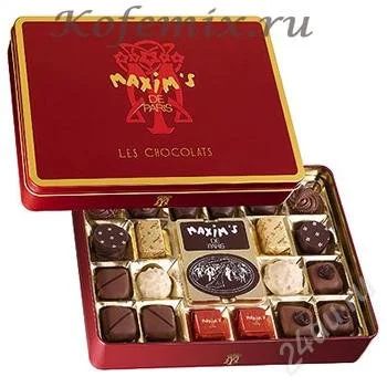 Лот: 1557563. Фото: 1. Шоколадные конфеты Maxim`s. Assortment... Шоколад, конфеты