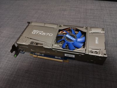Лот: 14930805. Фото: 1. Видеокарта GeForce GTX570. Видеокарты