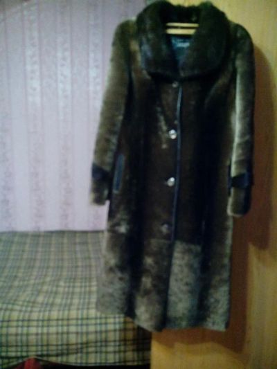 Лот: 3844471. Фото: 1. Шуба из стриженного мутона фабричная. Верхняя одежда