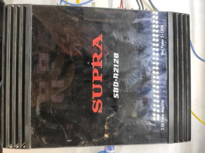 Лот: 16158808. Фото: 1. Усилитель Supra sbd a2120. Усилители