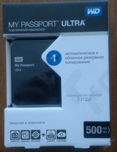 Лот: 5926059. Фото: 1. My Passport Ultra Western Digital... Внешние жесткие диски