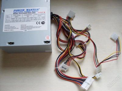 Лот: 1039792. Фото: 1. БП ATX 250W Power Master. Корпуса, блоки питания