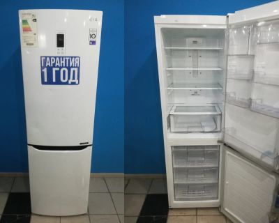 Лот: 21590630. Фото: 1. Холодильник LG GA-E409SQRL код... Холодильники, морозильные камеры