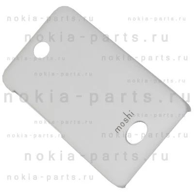 Лот: 6560107. Фото: 1. Пластиковый Чехол Nokia 501 Белый. Чехлы, бамперы