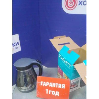 Лот: 25723822. Фото: 1. Чайник SCARLETT SC-EK27G82. Чайники, кофемашины, кулеры