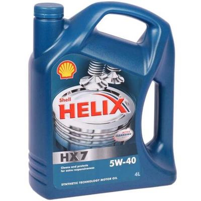 Лот: 8385219. Фото: 1. Shell Helix HX7 5W40 полусинтетика... Масла, жидкости