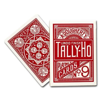 Лот: 12047759. Фото: 1. Игральные карты Tally-Ho Fan Back. Настольные игры, карты