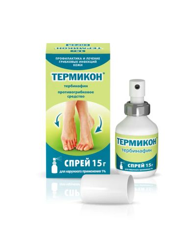 Лот: 23985309. Фото: 1. Термикон спрей 1% 15г. Лекарства