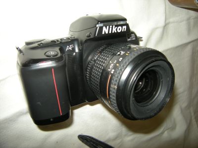 Лот: 15458847. Фото: 1. пленочный фотоаппарат nikon 601. Плёночные зеркальные