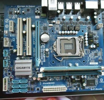 Лот: 21235175. Фото: 1. xeon 3430 + Мать GA-h55М-s2v... Комплекты запчастей