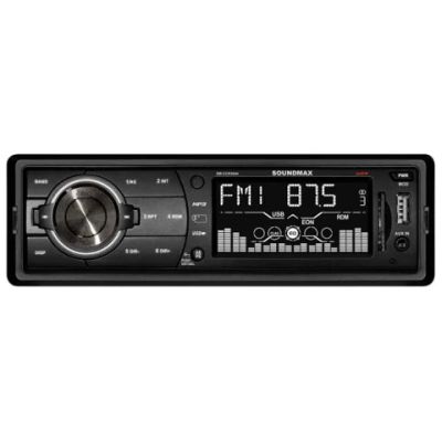 Лот: 7832593. Фото: 1. USB-Автомагнитола Soundmax SM-CCR3044. Автомагнитолы