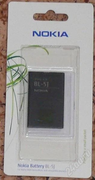 Лот: 756585. Фото: 1. Оригинальный Аккумулятор Nokia... Аккумуляторы