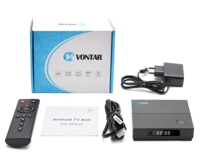 Лот: 11453625. Фото: 1. New! TV Box Vontar TX92 процессор... Медиаплееры