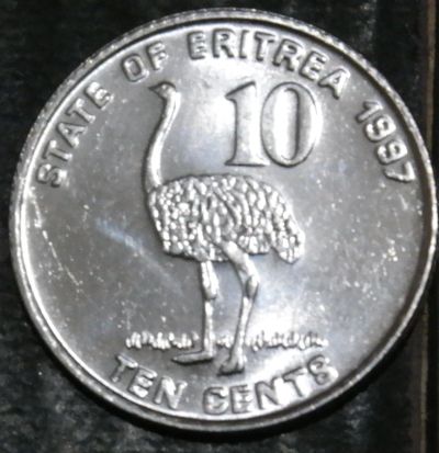 Лот: 16437351. Фото: 1. Экзотика с рубля (23813) Эритрея. Остальные страны