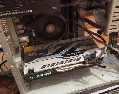 Лот: 17298748. Фото: 1. Sapphire rx 580 8Gb. Видеокарты
