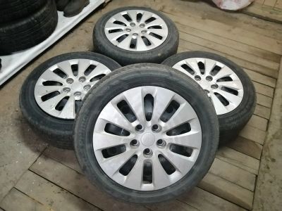 Лот: 15836453. Фото: 1. Диски R16 с шинами Hankook. Шины на дисках
