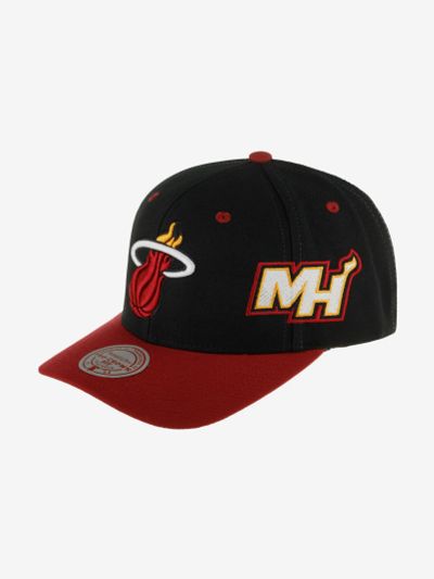Лот: 23574705. Фото: 1. Бейсболка MITCHELL NESS HHSS7310-MHEYYPPPBLCK... Другое (спортивная одежда)