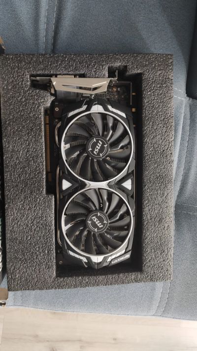 Лот: 19905130. Фото: 1. Msi armor oc gtx 1080ti. Видеокарты