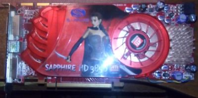 Лот: 5040734. Фото: 1. Sapphire radeon HD3850 256M. Видеокарты