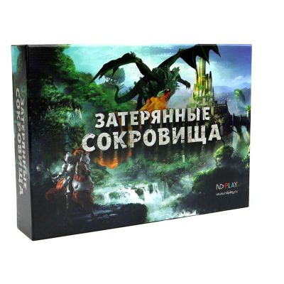 Лот: 24540587. Фото: 1. Настольная игра ND Play "Затерянные... Настольные игры, карты