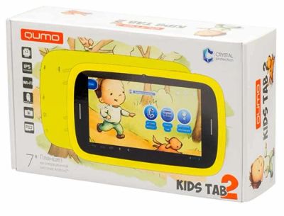Лот: 11926737. Фото: 1. 7" Детский планшет Qumo kids tab2. Планшеты