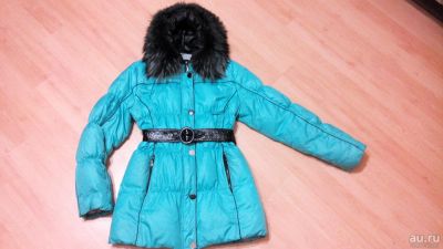 Лот: 8563872. Фото: 1. Пуховик изумрудный р.48. Верхняя одежда