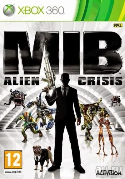 Лот: 13346294. Фото: 1. M I B Alien Сrisis Men In Black... Игры для консолей