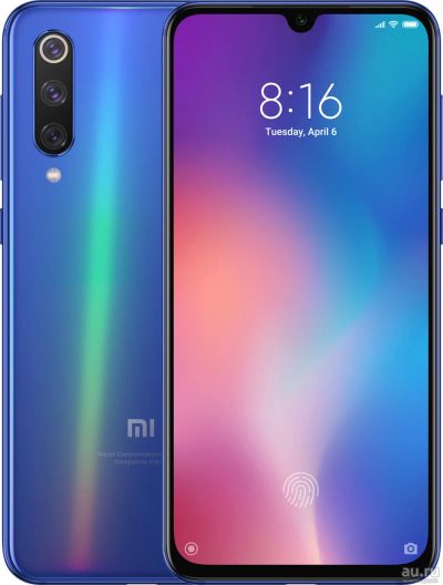 Лот: 14626618. Фото: 1. Xiaomi Mi 9 SE 64GB Blue, Global... Смартфоны