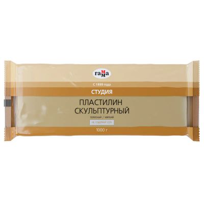 Лот: 16341952. Фото: 1. Пластилин скульптурный Гамма... Для лепки